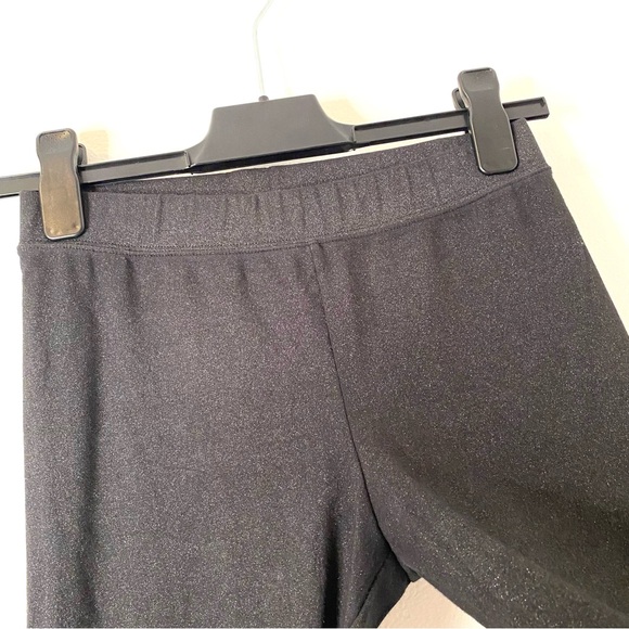 Nordstrom Black Glitter Leggings - Picture 3 of 6